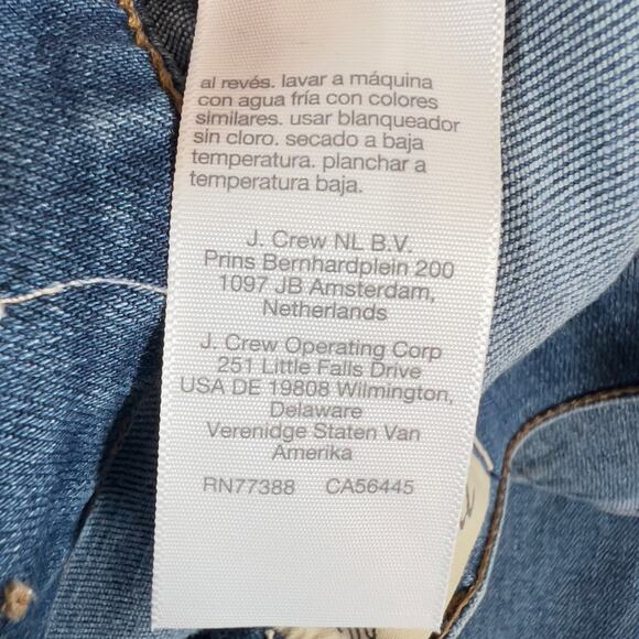 Madewell 10" Roadtripper Jeans Style # MD518 Woman's 27 Skinny High Rise Stretch - Picture 14 of 16